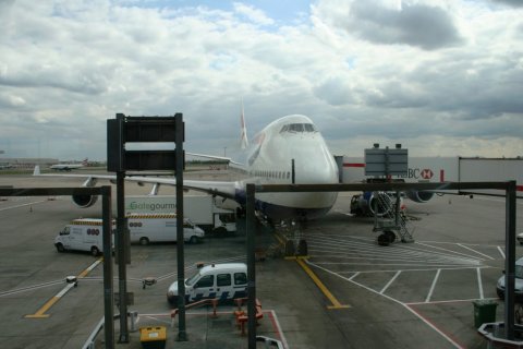 British Airways 747