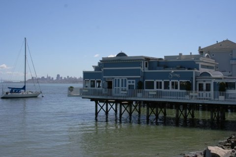 Sausalito Blick nach San Francisco