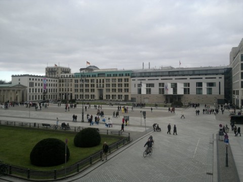 Pariser Platz mit französischer Botschaft