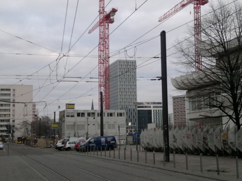 Baustelle Otto-Braun Str