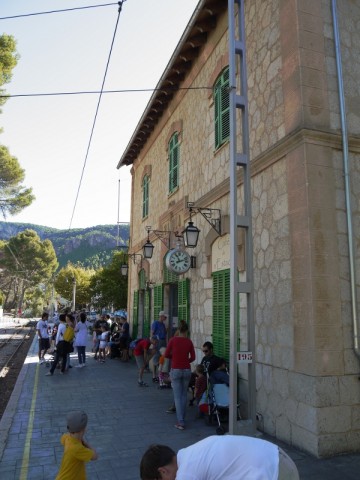 Bahnhof in Bunyola