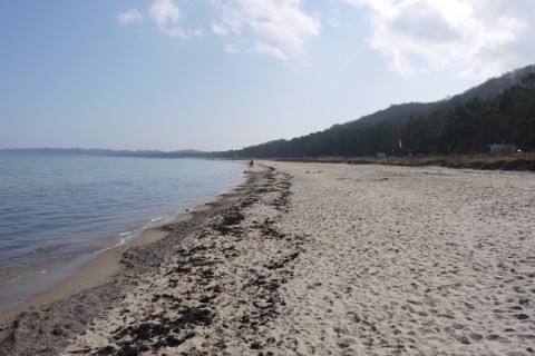 Strand zwischen Sellin und Göhren