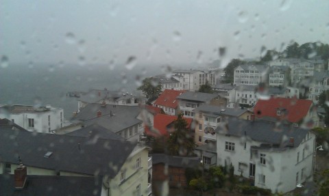 Sassnitz im Gewitter