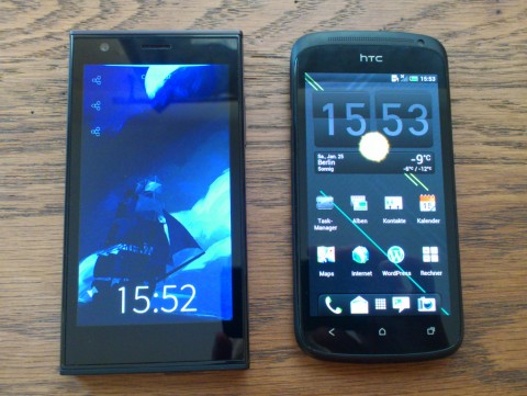 Jolla vs. HTC One S