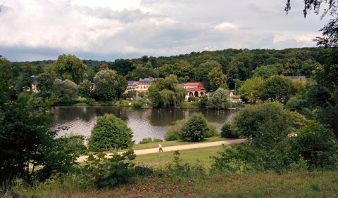 Biergarten Bürgershof im Blick